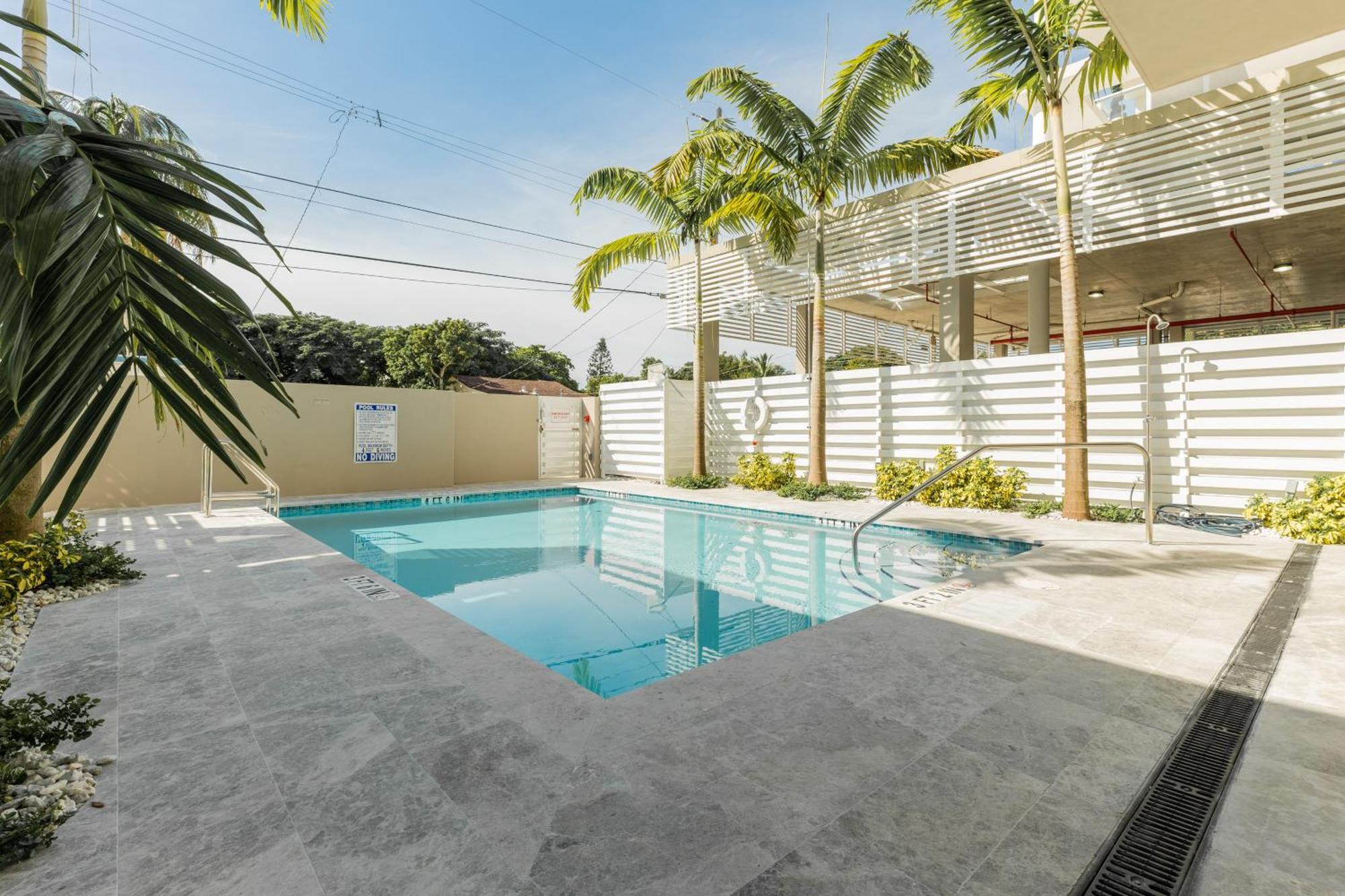 Miami Wood Apart Hotel New 2024 - Private Terrace - Free Garage - Beach 5 Min Hollywood Esterno foto