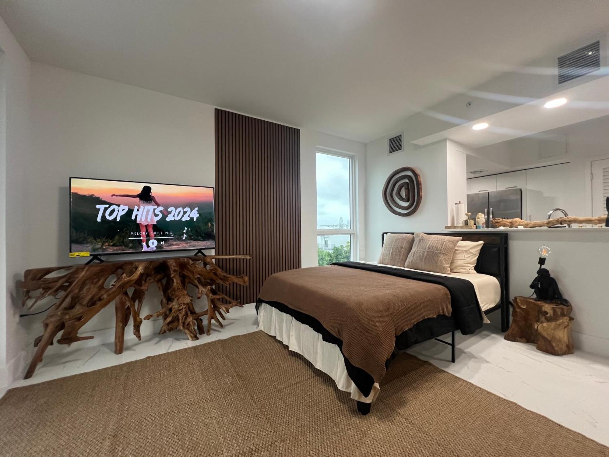 Miami Wood Apart Hotel New 2024 - Private Terrace - Free Garage - Beach 5 Min Hollywood Esterno foto