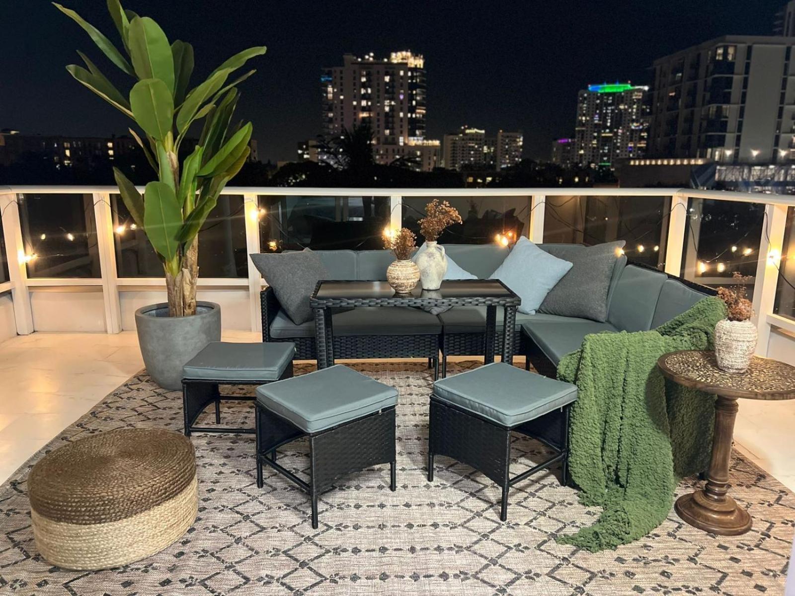 Miami Wood Apart Hotel New 2024 - Private Terrace - Free Garage - Beach 5 Min Hollywood Esterno foto